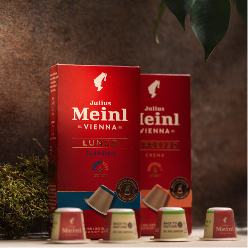 JULIUS MEINL ESPRESSO CREMA NESPRESSO COMPATIBLE COFFEE CAPSULES 10PCS JULIUS MEINL ESPRESSO CREMA NESPRESSO COMPATIBLE COFFEE CAPSULES 10PCS