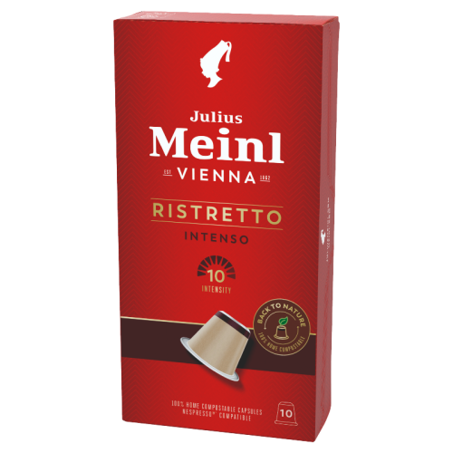 JULIUS MEINL RISTRETTO INTENSO NESPRESSO COMPATIBLE COFFEE CAPSULES 10PCS